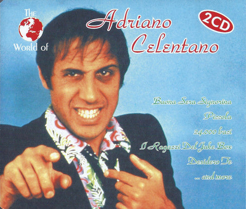 Adriano Celentano ‎– The World Of Adriano Celentano - Double CD