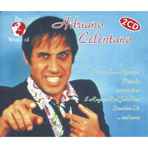 Adriano Celentano – The World Of Adriano Celentano - Double CD