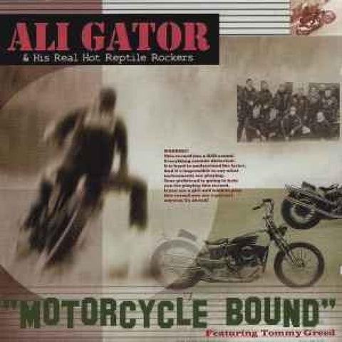 Ali Gator & His Real Hot Reptile Rockers ‎– Motorcycle Bound CD