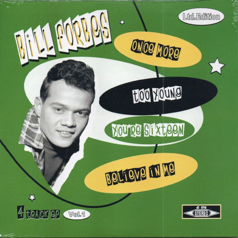Bill Forbes - Volume 1 Vinyl 45Rpm EP - Vinyl