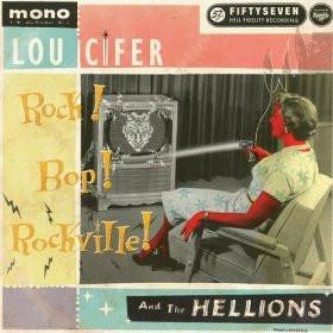 Lou Cifer And The Hellions - Rock Bop Rockville - CD