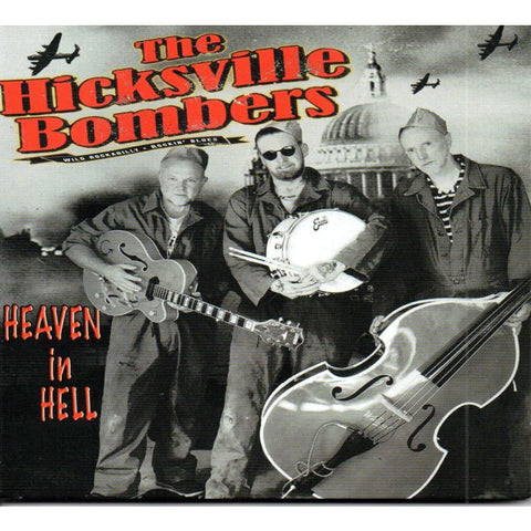The Hicksville Bombers - Heaven In Hell CD - Digi-Pack