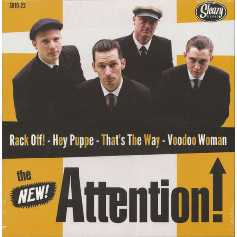 The New Attention King D and The Royals Of Rhythm – The New Attention! - Vinyl 10