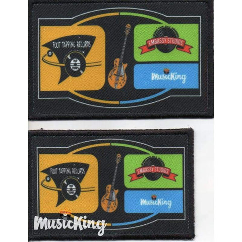 Badges - Foottapping Records /Music King / Embassy Studios - Sew On Badges