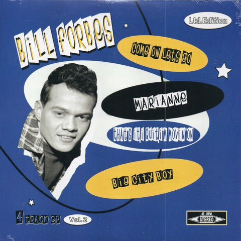 Bill Forbes - Volume 2 Vinyl 45Rpm EP - Vinyl