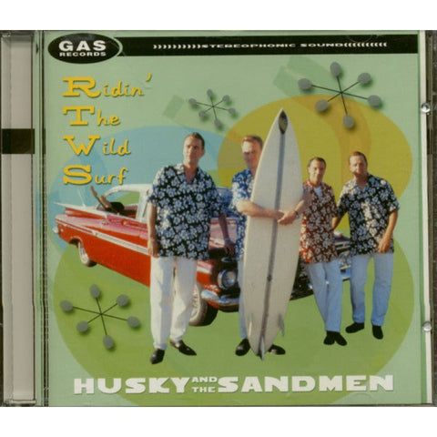 Husky and the Sandmen - Ridin The Wild Surf CD - CD