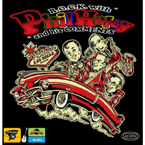 Phil Haley And His Comments - Rock With - Vinyl 45 RPM - Vinyl
