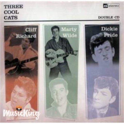 Various - Three Cool Cats Marty Wilde - Cliff Richard - Dickie - CD