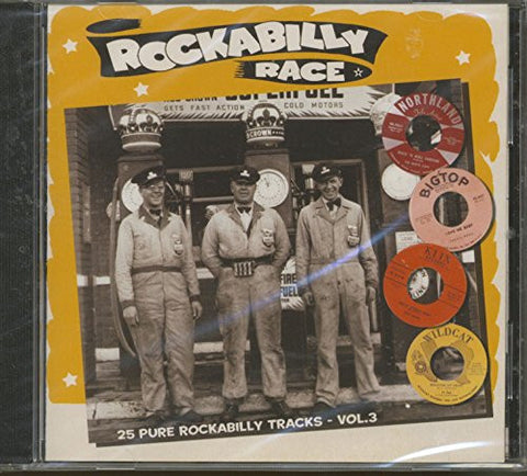 Various ‎– Rockabilly Race - 25 Pure Rockabilly Tracks Vol.3 CD