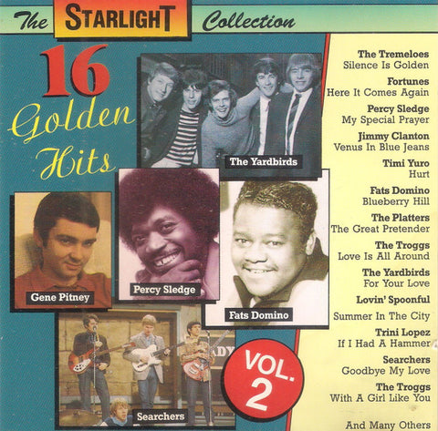 Various ‎– 16 Golden Hits Volume 2 CD