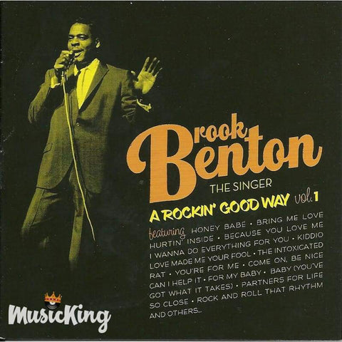 Brook Benton - The Singer A Rockin Goodway Vol 1 - Cd