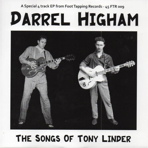 Darrel Higham - The Songs Of Tony Linder - Vinyl EP - Vinyl