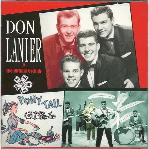 Don Lanier & The Rhythm Orchids - Pony Tail Girls - CD