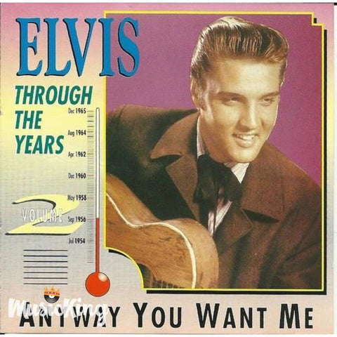 Elvis - Through The Years Anyway You Want Me - Cd