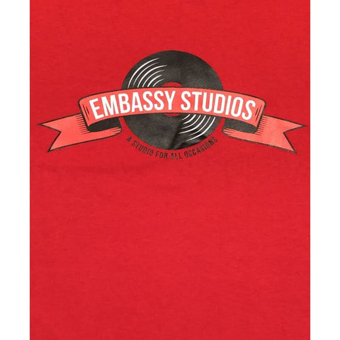 Embassy Studios - Men’s Red Hoodies - Hoodies