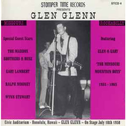 Glen Glenn – Missouri Rockabilly 1955 - 1965 CD - CD