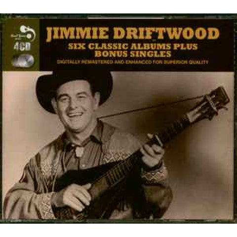 Jimmy Driftwood – Six Classic Albums Plus Bonus Singles 4CD’s - Box Set
