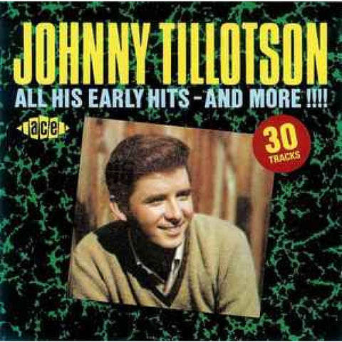 Johnny Tillotson – All His Early Hits - And More!!!! CD - CD