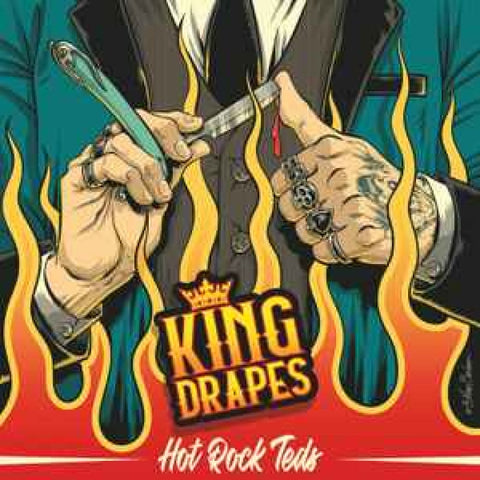 King Drapes ‎– Hot Rock Teds 12 inch Vinyl - 12’