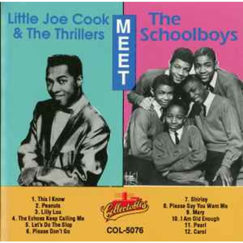 Little Joe Cook And The Thrillers Meet The Schoolboys CD - CD