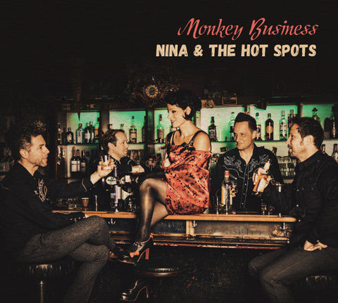 Nina & The Hot Spots ‎– Monkey Business CD - Carboard Sleeve