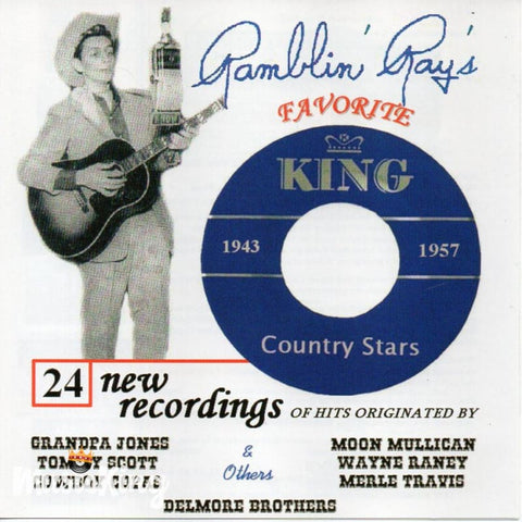 Ray Campi - Favourite King Country Stars CD - CD
