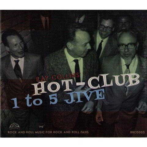Ray Collins’ Hot Club ‎– 1 To 5 Jive CD - Digi-Pack