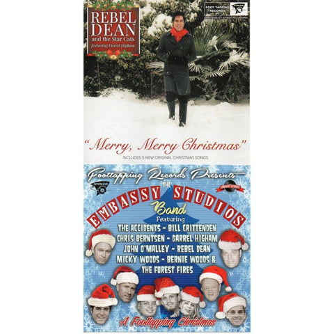 Rebel Dean And The Star Cats - Merry Merry Christmas CD +Various - The Embassy Studios Band - A Foottapping Christmas - CD’S