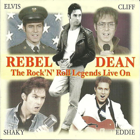 Rebel Dean - The Rock n Roll Legends Live On CD - CD