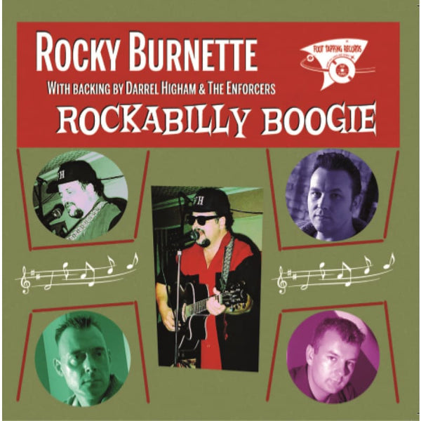 Rocky Burnette - Backed By Darrel Higham & The Enforcers