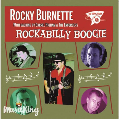 Rocky Burnette - Backed By Darrel Higham & The Enforcers - Rockabilly Boogie - CD