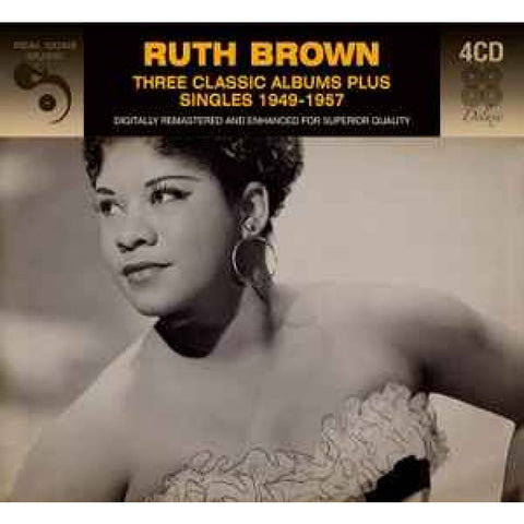 Ruth Brown – Three Classic Albums Plus Singles 1949-1957 4xCD - 4 CD Boxset