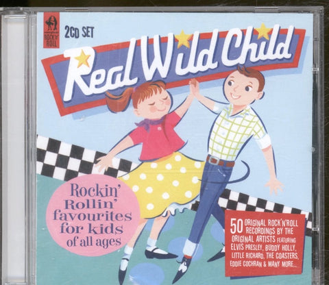 Various Artists Real Wild Child  Rockin' Rollin' Favourites 2xCD