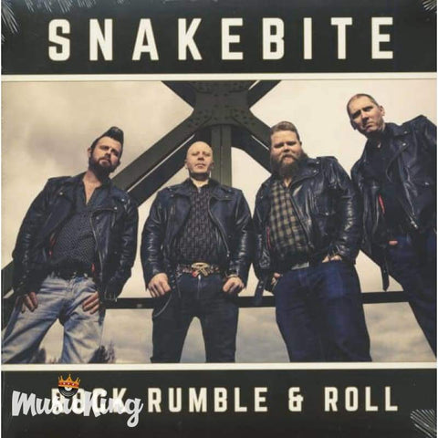 Snakebite - Rock Rumble & Roll - Black Vinyl 12 LP - Vinyl