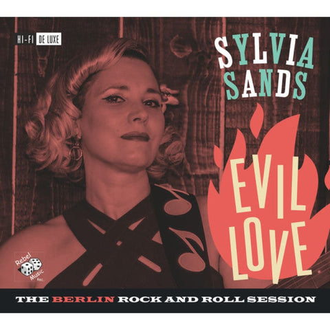 Sylvia Sands ‎– Evil Love CD - Digi-Pack