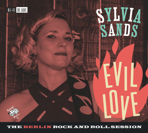 Sylvia Sands ‎– Evil Love CD - Digi-Pack