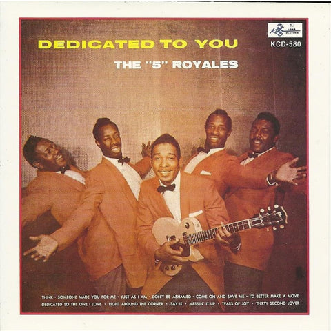 The 5 Royales - Dedicated To You - Cd
