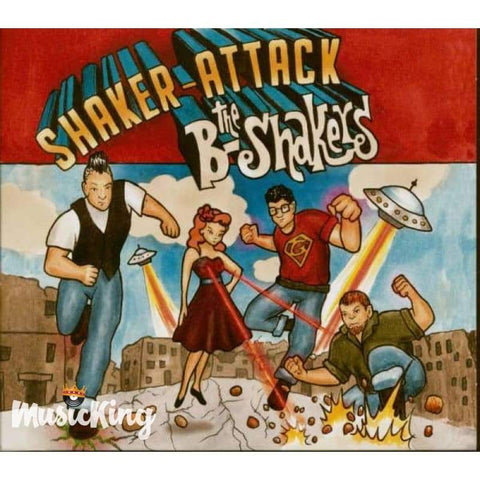 The B-Shakers - Shaker-Attack CD - Digi-Pack