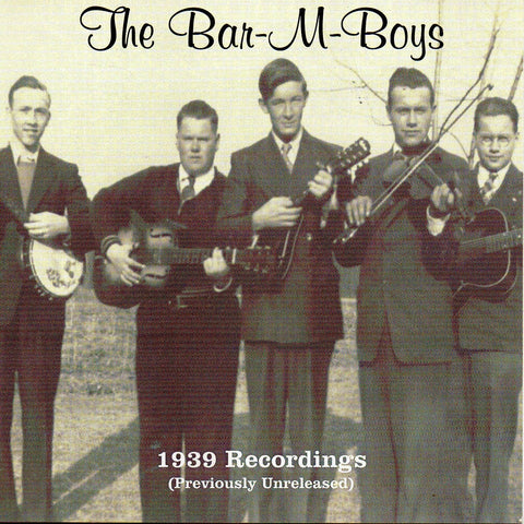 The Bar-M-Boys 1939 Recordings