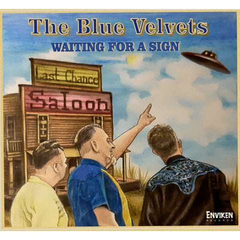 The Blue Velvets - Waiting For A Sign CD - Digi-Pack
