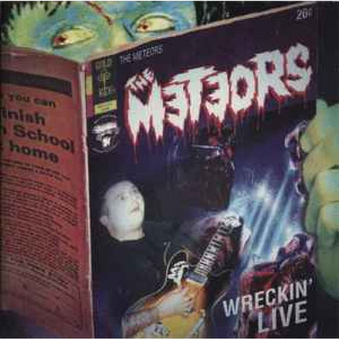 The Meteors – Wreckin’ Live CD - CD