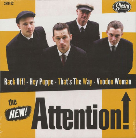 The New Attention King D and The Royals Of Rhythm ‎– The New Attention! - Vinyl 10