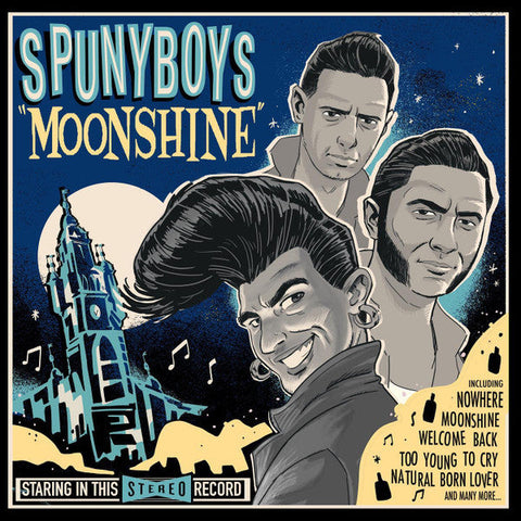 The Spunyboys ‎– Moonshine CD - Digi-Pack