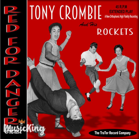 Tony Crombie And His Rockets - Red For Danger Vinyl 45 Rpm - Vinyl