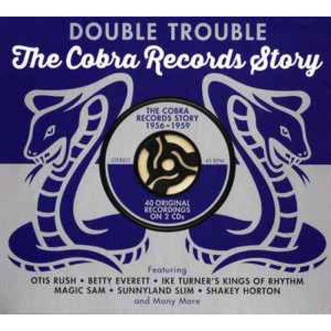 Various – Double Trouble (The Cobra Records Story) 2xCD - Double CD
