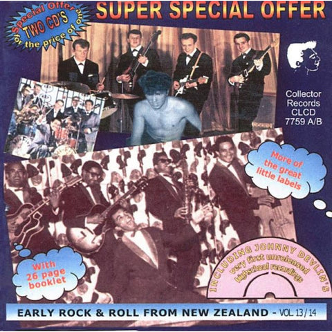 Various - Early Rock & Roll From New Zealand Vol 13 & 14 Double CD - CD