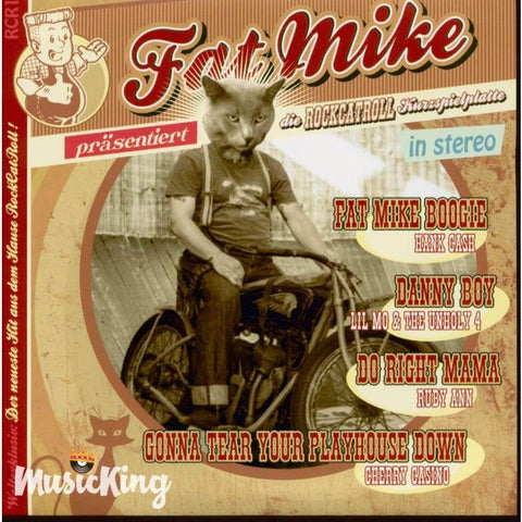 Various - Fat Mike - Rockcatroll ( Ep 7Inch 33 Rpm ) - Vinyl