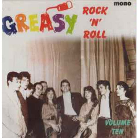 Various – Greasy Rock ’N’ Roll Volume 10 CDR - CD