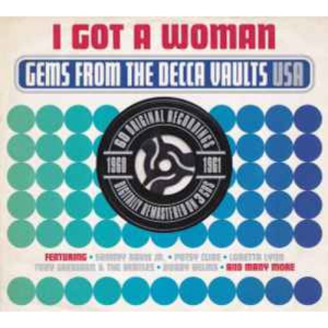 Various – I Got A Woman - Gems From The Decca Vaults USA 1960-1961 3 CD’s - 3 CDS