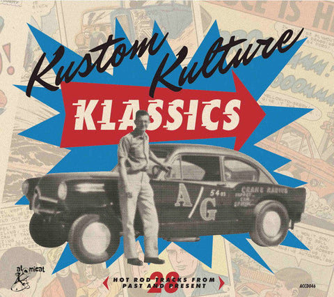 Various ‎– Kustom Kulture Klassics (28 Hot Rod Tracks From Past And Present) CD - CD